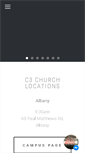 Mobile Screenshot of c3church.org.nz