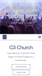 Mobile Screenshot of c3church.com